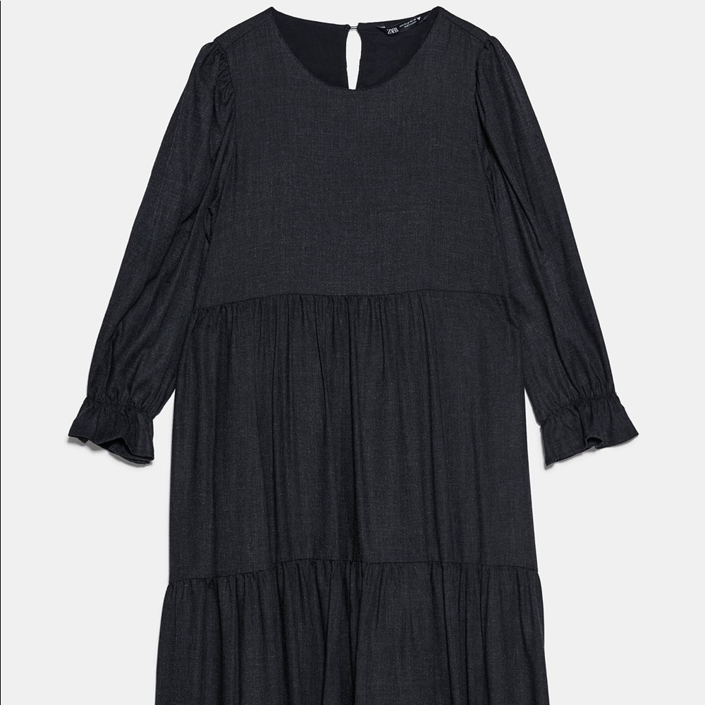 Zara midi pleated dress - Picture 2 of 8